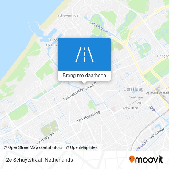 2e Schuytstraat kaart