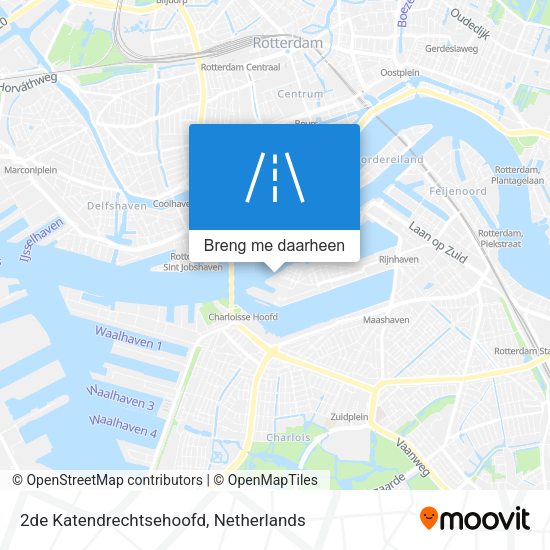 2de Katendrechtsehoofd kaart