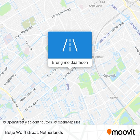 Betje Wolffstraat kaart