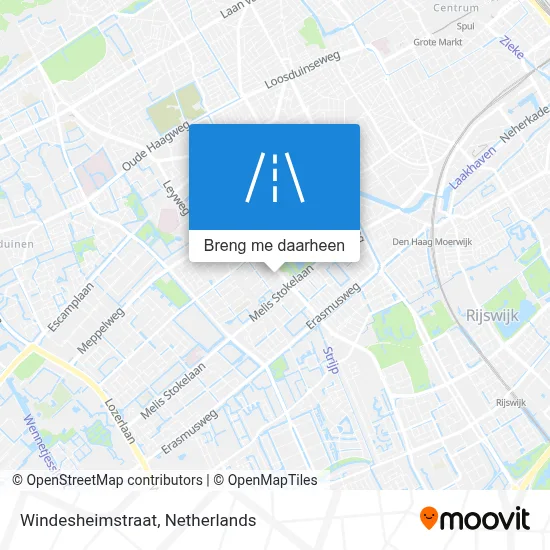 Windesheimstraat kaart