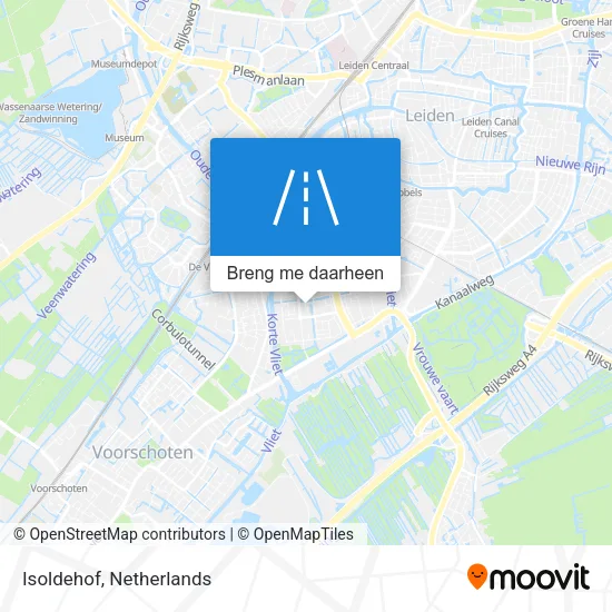 Isoldehof kaart