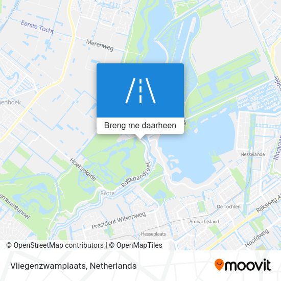 Vliegenzwamplaats kaart