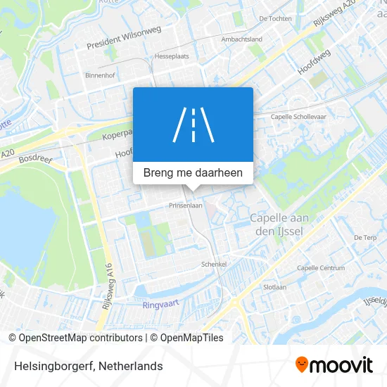 Helsingborgerf kaart