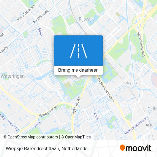 Wiepkje Barendrechtlaan kaart