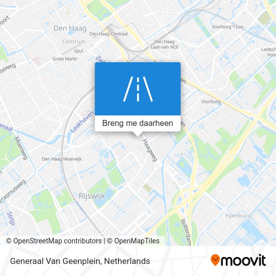 Generaal Van Geenplein kaart