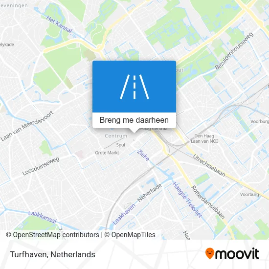 Turfhaven kaart