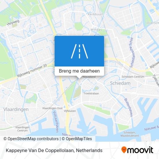 Kappeyne Van De Coppellolaan kaart