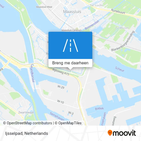 Ijsselpad kaart