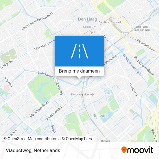 Viaductweg kaart