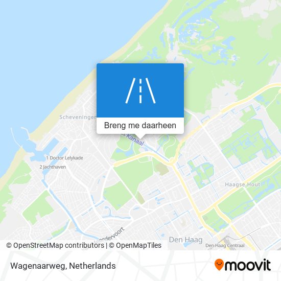 Wagenaarweg kaart