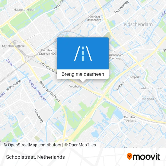 Schoolstraat kaart