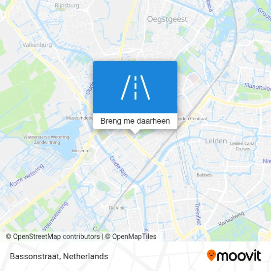 Bassonstraat kaart