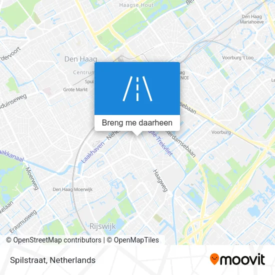 Spilstraat kaart