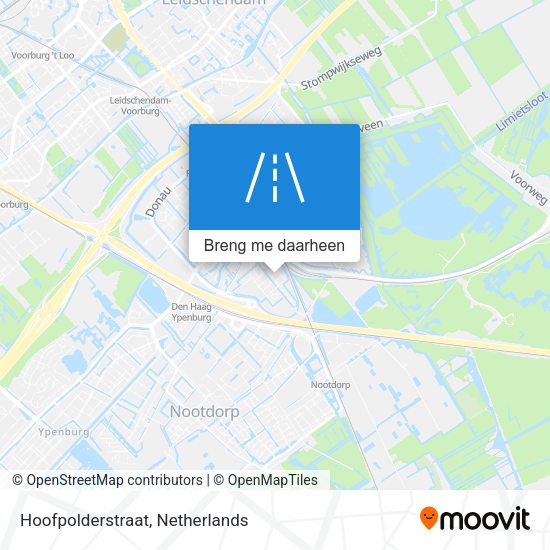 Hoofpolderstraat kaart