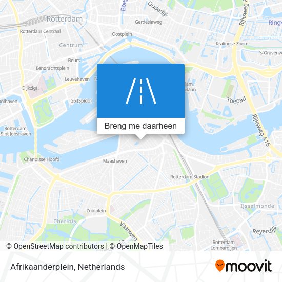 Afrikaanderplein kaart