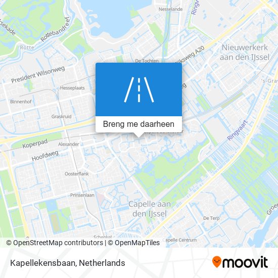 Kapellekensbaan kaart