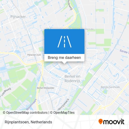 Rijnplantsoen kaart