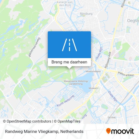 Randweg Marine Vliegkamp kaart