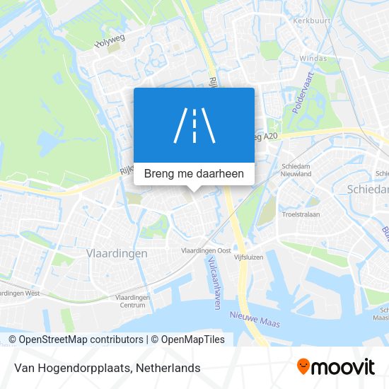 Van Hogendorpplaats kaart