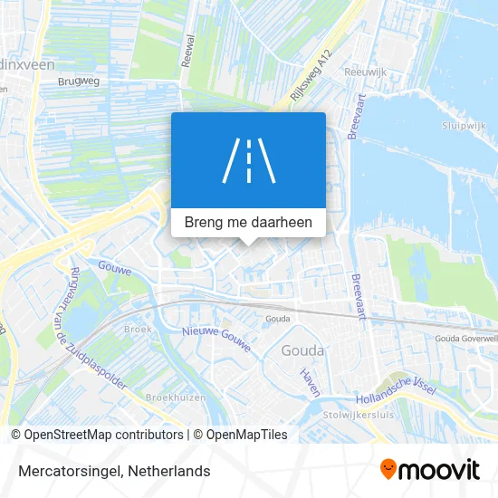 Mercatorsingel kaart