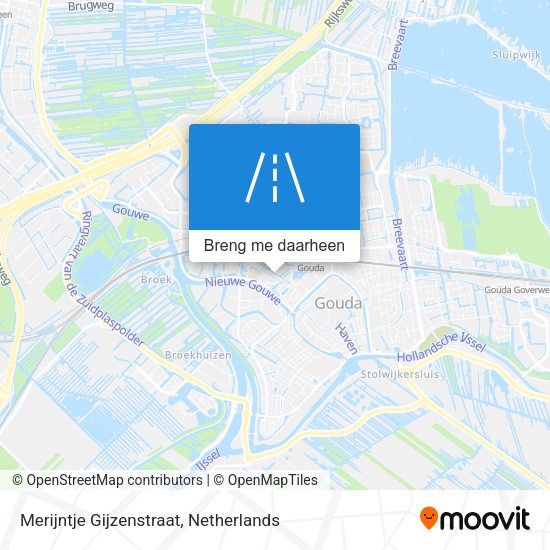 Merijntje Gijzenstraat kaart
