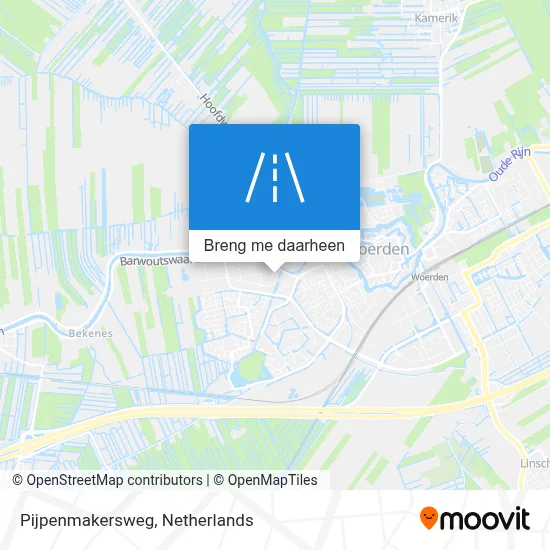 Pijpenmakersweg kaart