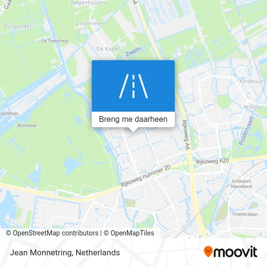 Jean Monnetring kaart