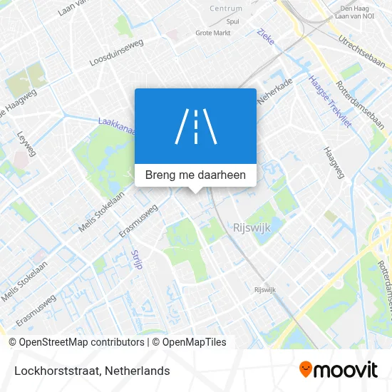 Lockhorststraat kaart