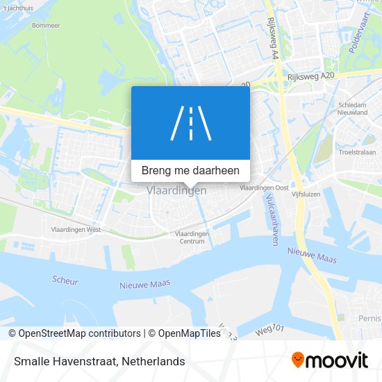 Smalle Havenstraat kaart
