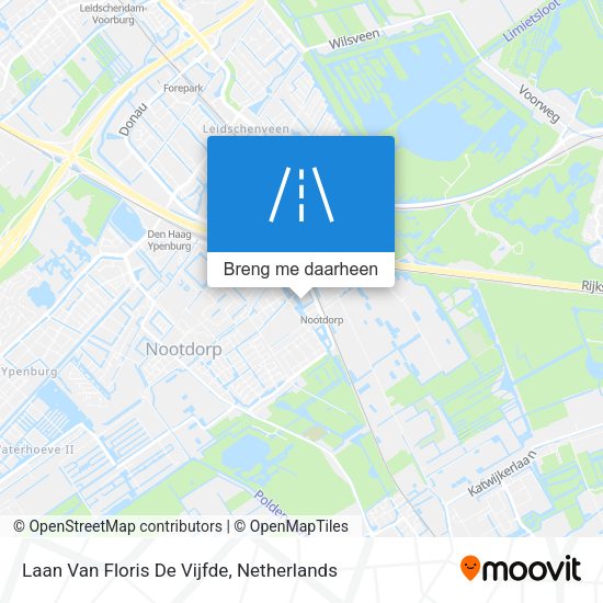 Laan Van Floris De Vijfde kaart