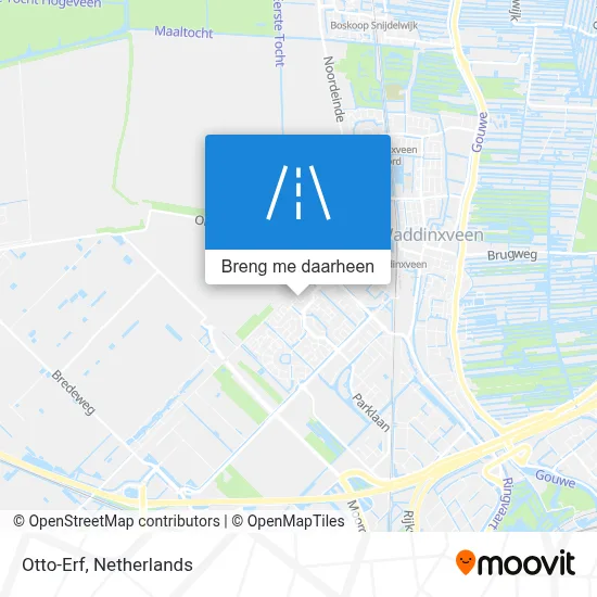 Otto-Erf kaart