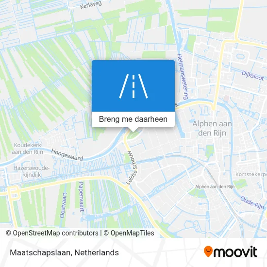 Maatschapslaan kaart