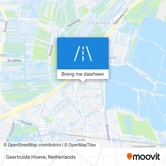 Geertruida Hoeve kaart