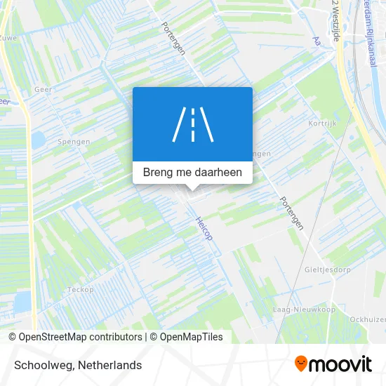 Schoolweg kaart