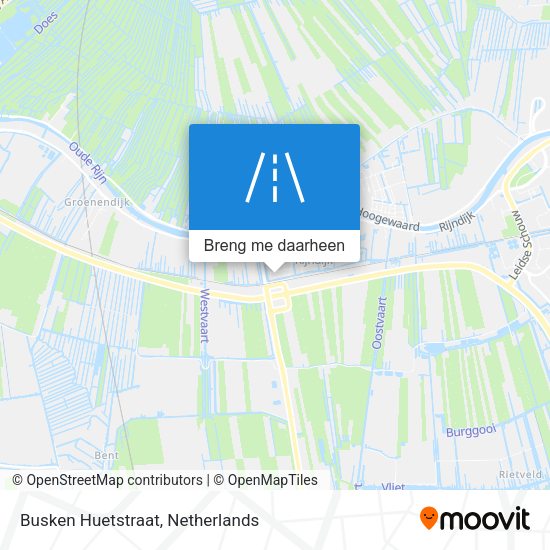 Busken Huetstraat kaart