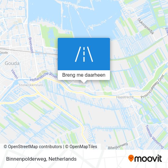 Binnenpolderweg kaart