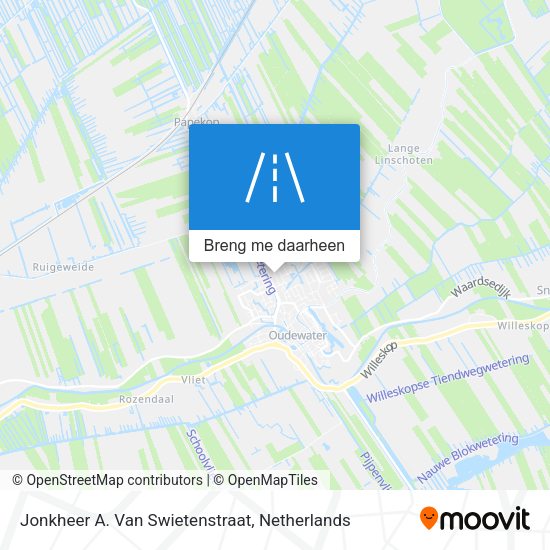 Jonkheer A. Van Swietenstraat kaart