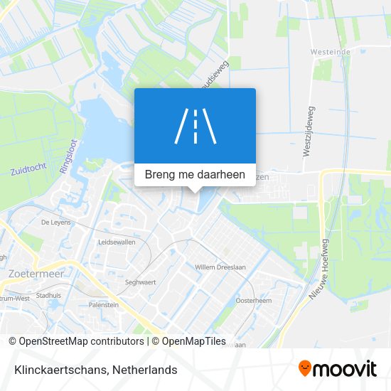 Klinckaertschans kaart
