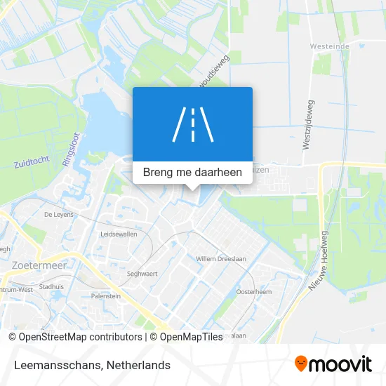 Leemansschans kaart