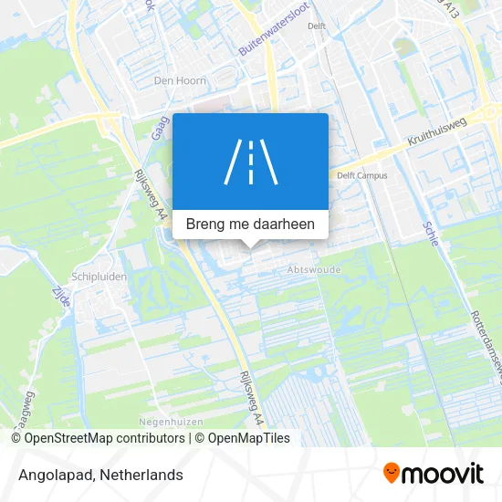 Angolapad kaart