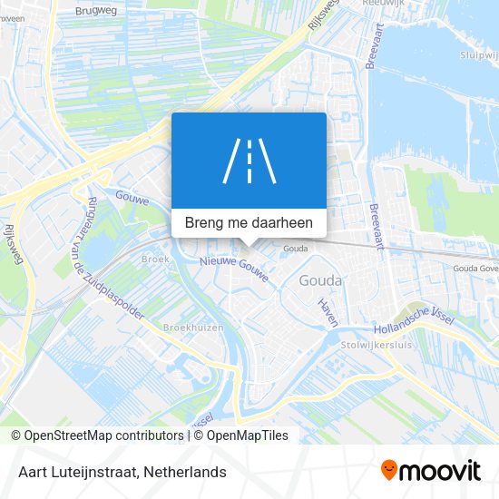 Aart Luteijnstraat kaart