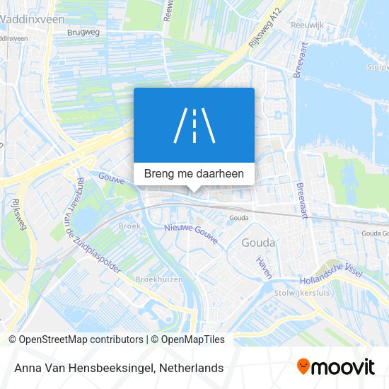 Anna Van Hensbeeksingel kaart