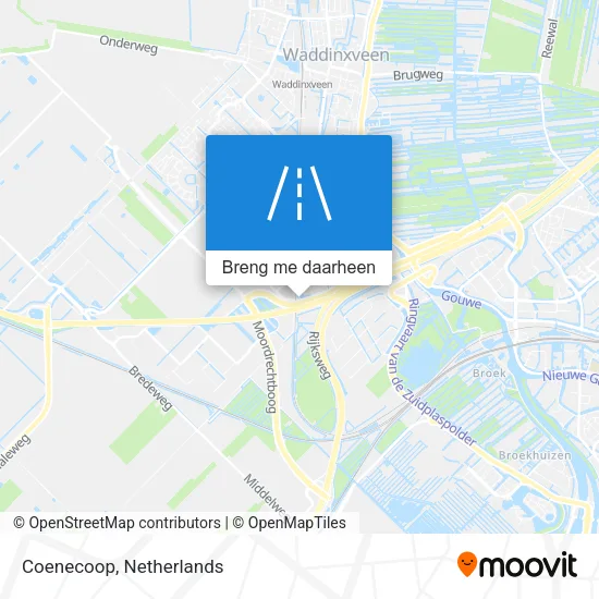 Coenecoop kaart