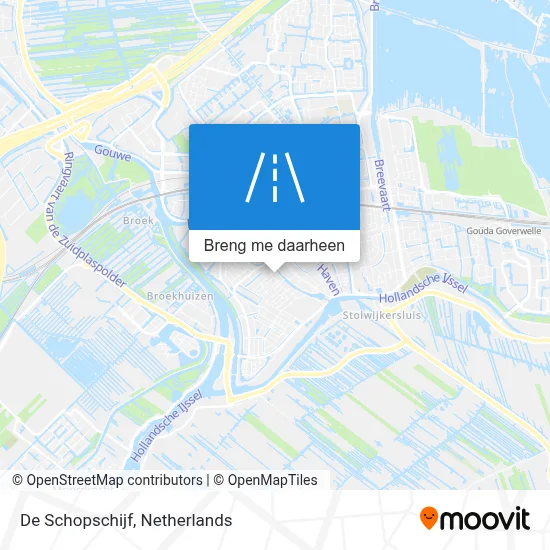 De Schopschijf kaart