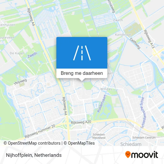 Nijhoffplein kaart