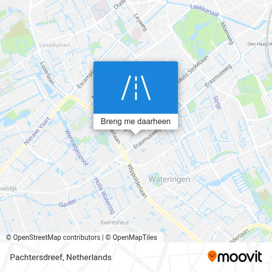 Pachtersdreef kaart