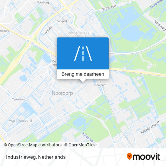 Industrieweg kaart