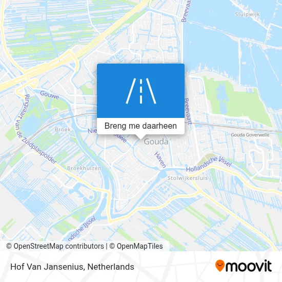 Hof Van Jansenius kaart