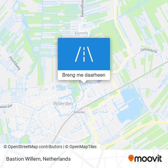 Bastion Willem kaart