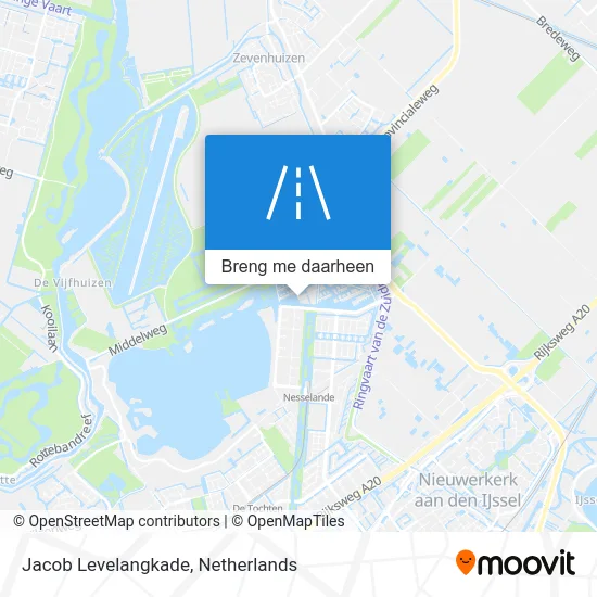 Jacob Levelangkade kaart